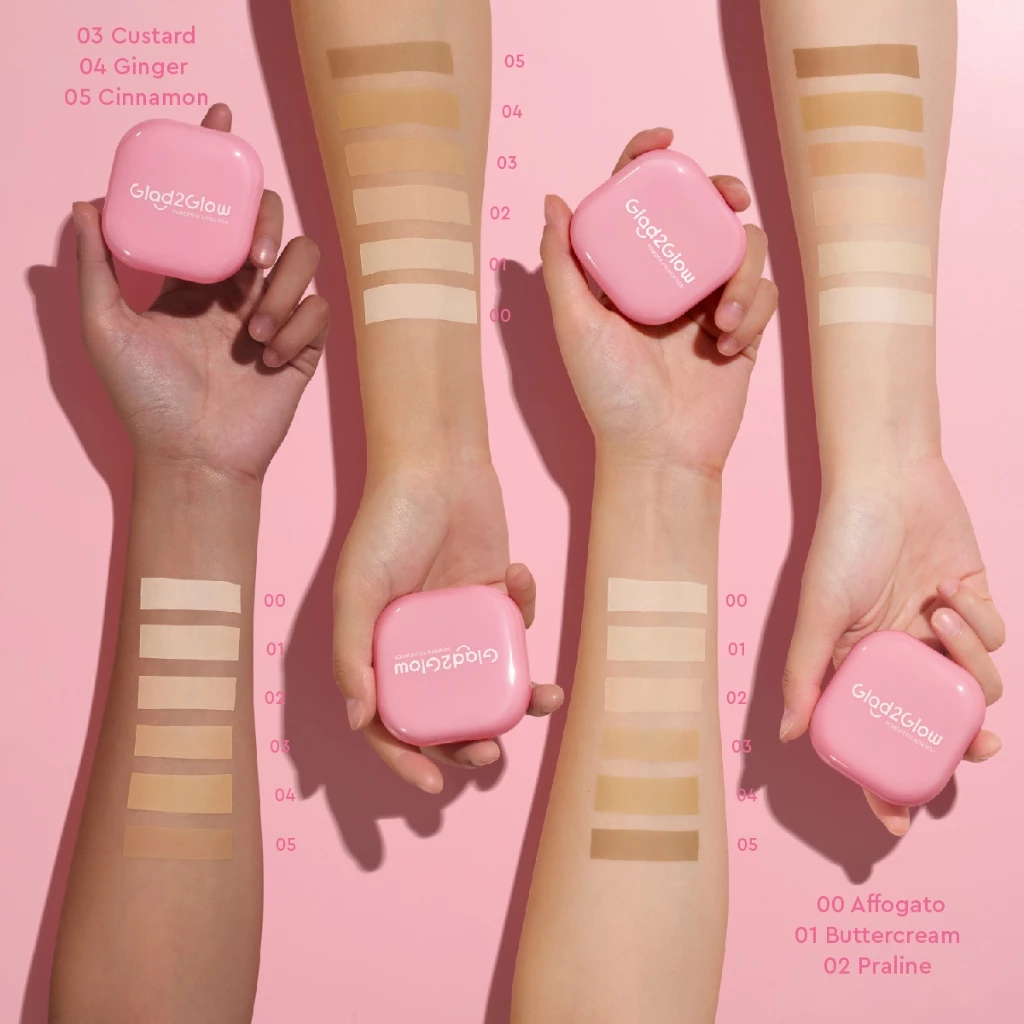 Glad2Glow Perfect Blurring Powder Foundation 7 Glad2Glow Perfect Blurring Powder Foundation - Gambar 2