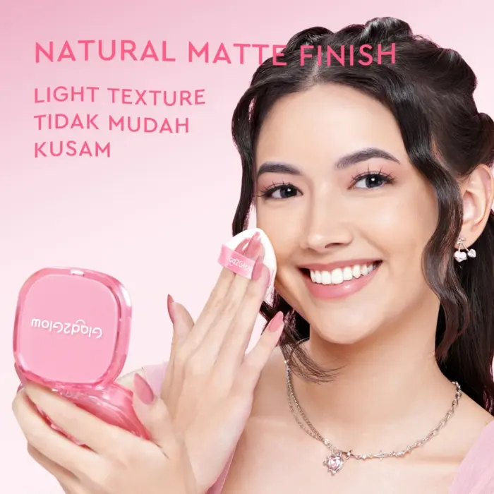 Glad2Glow Perfect Cover Cushion Foundation Waterproof - Gambar 3