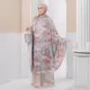 Zahira Series - Mukena Armany Silk Premium 2in1 Resleting Lasercut - Gambar 3