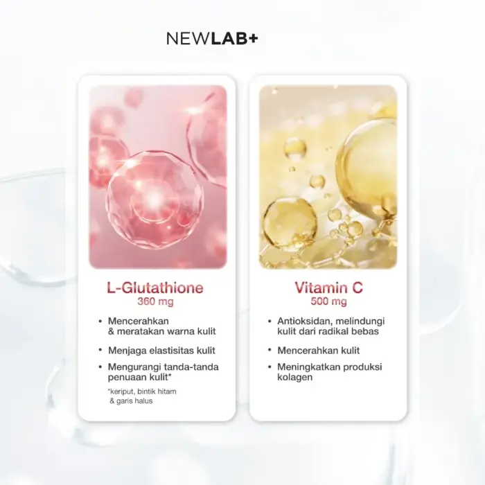 NEWLAB Brightlogy C-Gluta 360 Boost Sachet - Gambar 3
