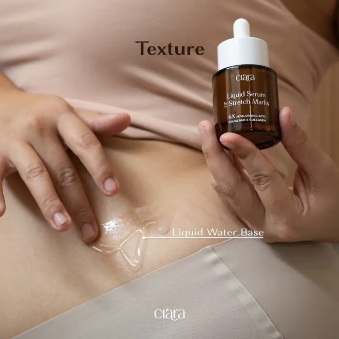 Ciara Liquid Serum Memudarkan Stretchmarks 30 ml - Gambar 3