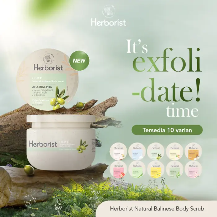 Herborist Natural Balinese Body Scrub AHA-BHA-PHA 200 gr - Gambar 2