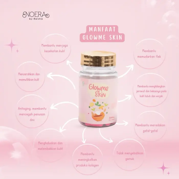 Noera Glow Me Kapsul Pemutih Kulit - Gambar 4