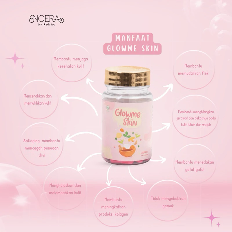 Noera Glow Me Kapsul Pemutih Kulit 4 Noera Glow Me Kapsul Pemutih Kulit - Gambar 4