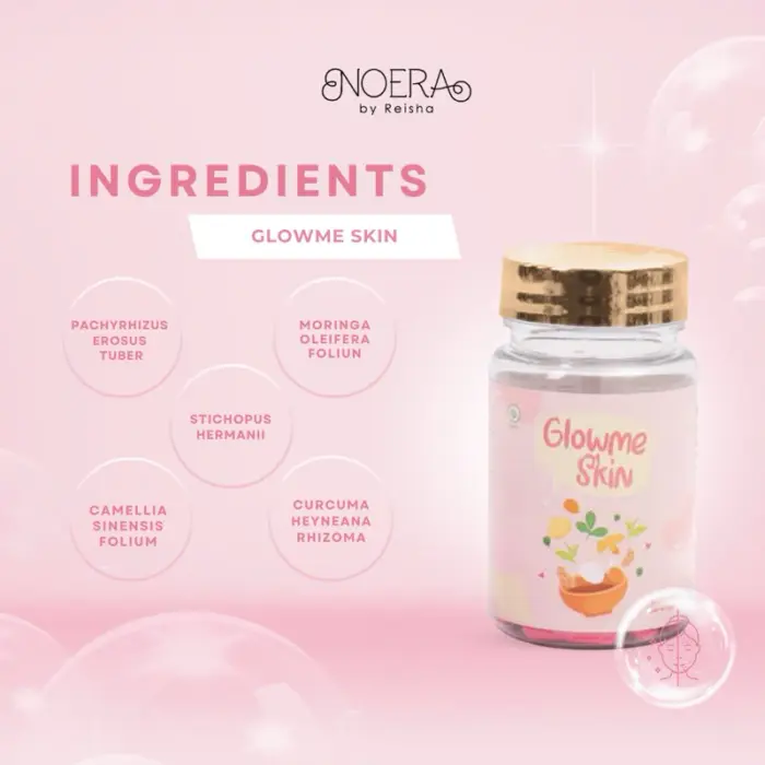 Noera Glow Me Kapsul Pemutih Kulit - Gambar 3