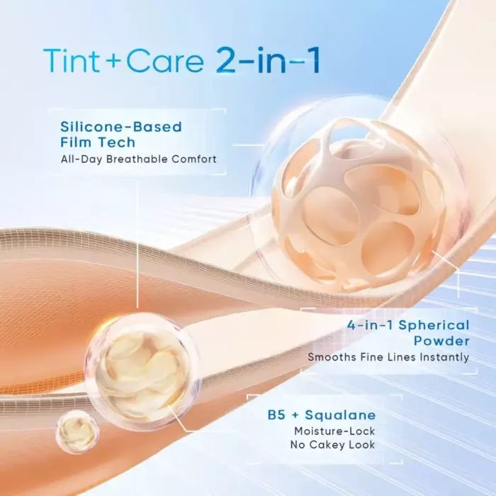 Skintific Perfect Coverage Blurring Skin Tint - Gambar 5