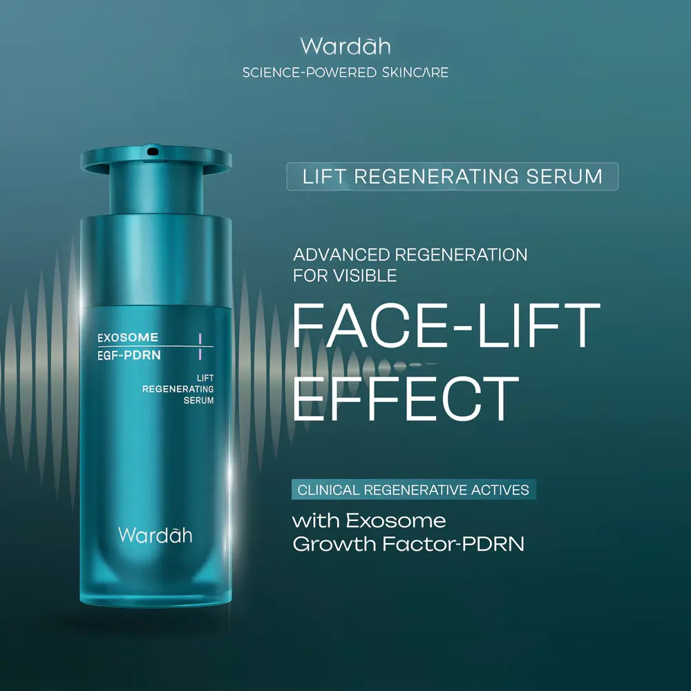 Wardah Exosome + EGF-PDRN Lift Regenerating Serum 1 Wardah Exosome + EGF-PDRN Lift Regenerating Serum - Gambar 1