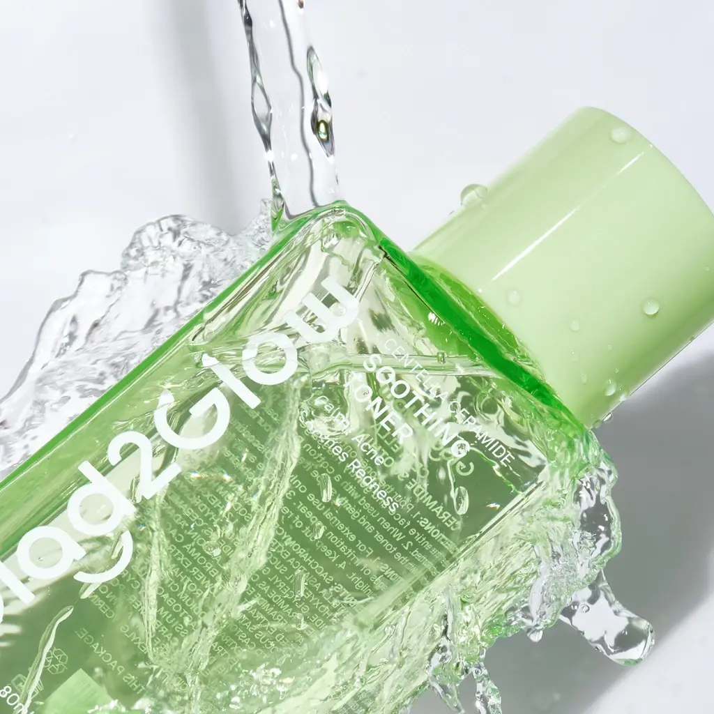 Glad2Glow Centella Ceramide Soothing Toner 2 Glad2Glow Centella Ceramide Soothing Toner - Gambar 6