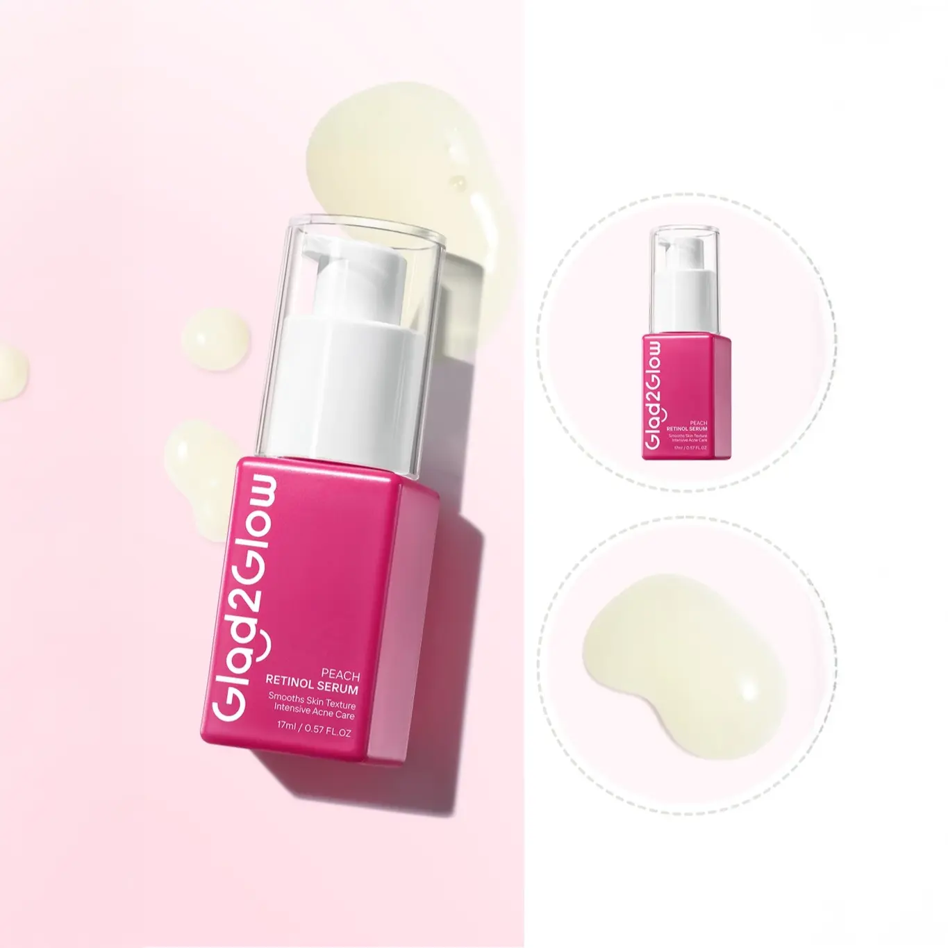 Glad2Glow Peach Retinol Serum 1 Glad2Glow Peach Retinol Serum - Anti Kerut - Gambar 7