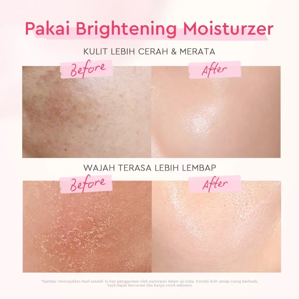 Glad2Glow Pomegranate Niacinamide Brightening Moisturizer 100 gr 6 Glad2Glow Pomegranate Niacinamide Brightening Moisturizer 100 gr - Gambar 2