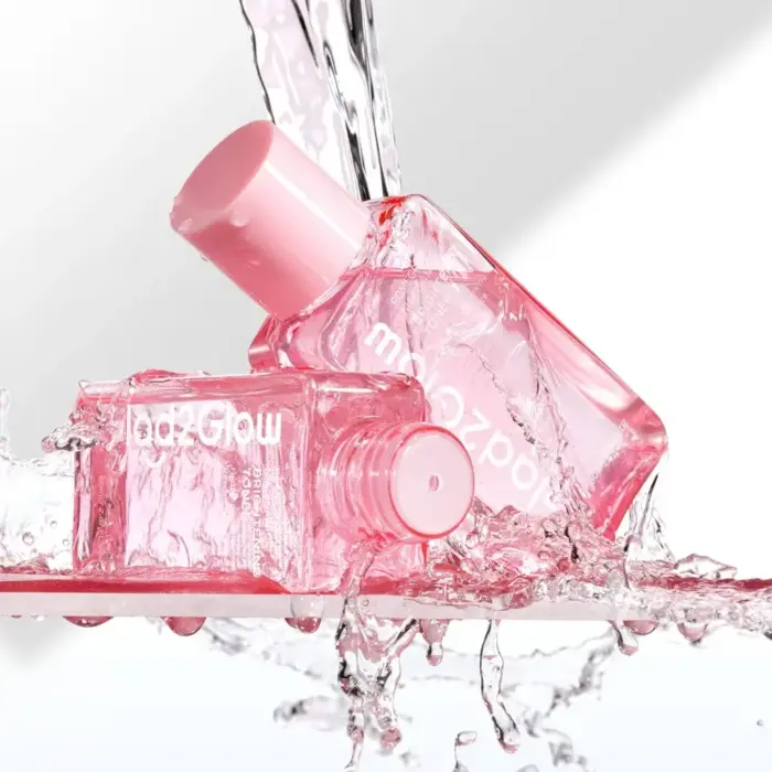 Glad2Glow Pomegranate Niacinamide Brightening Toner - Gambar 5