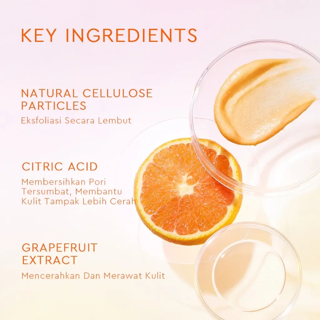 Glad2Glow Yuzu Aha Blackhead Exfoliating Cleanser 3 Glad2Glow Yuzu Aha Blackhead Exfoliating Cleanser - Gambar 6