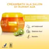 Makarizo Hair Energy Fibertherapy Hair & Scalp Creambath Kiwi - Gambar 3