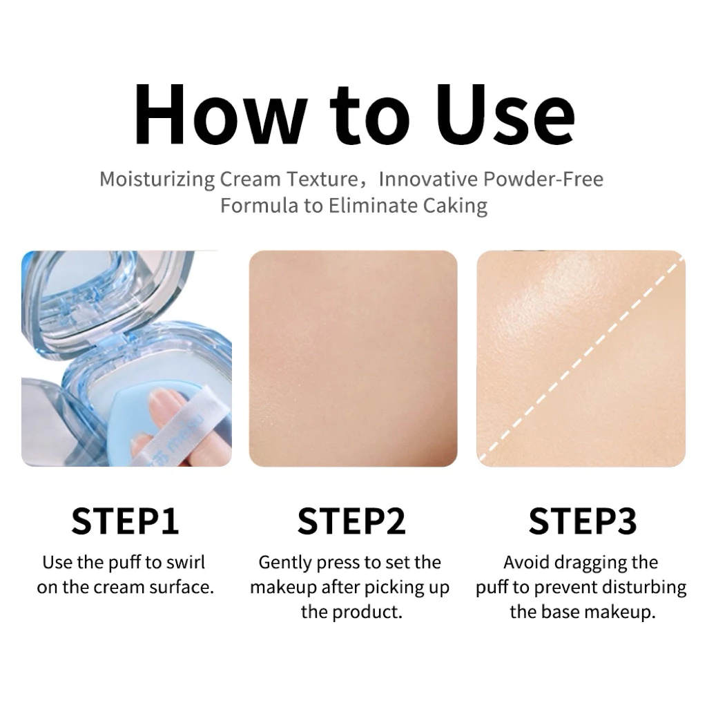 Maysoo Transparent Setting Balm Powder 4 Maysoo Powder Free Setting Jelly Cream - Kontrol Minyak - Gambar 6