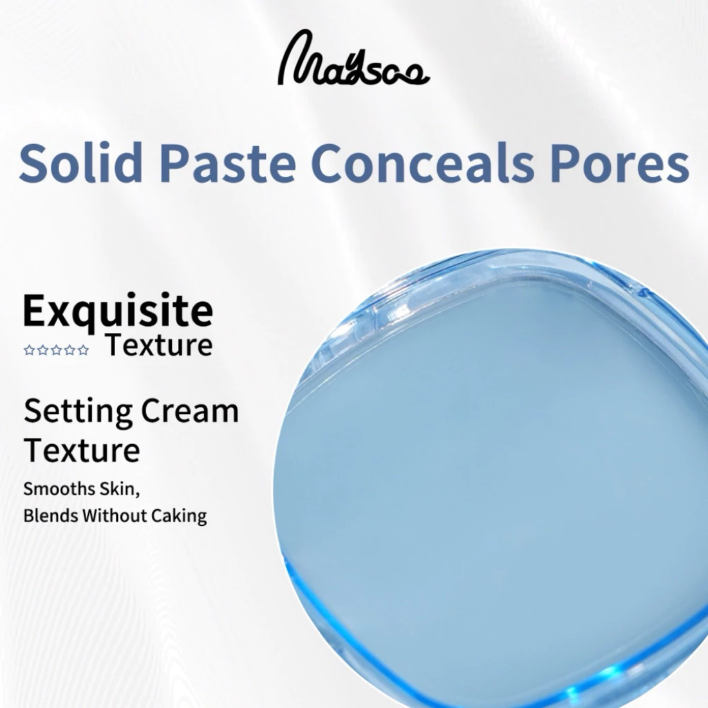 Maysoo Transparent Setting Balm Powder 5 Maysoo Powder Free Setting Jelly Cream - Kontrol Minyak - Gambar 5