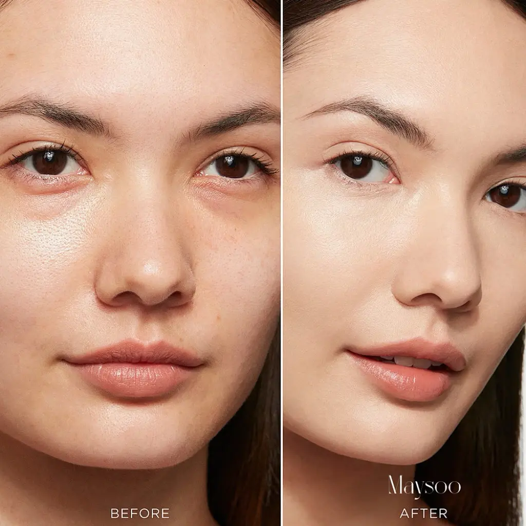 Maysoo Transparent Setting Balm Powder 6 Maysoo Powder Free Setting Jelly Cream - Kontrol Minyak - Gambar 2