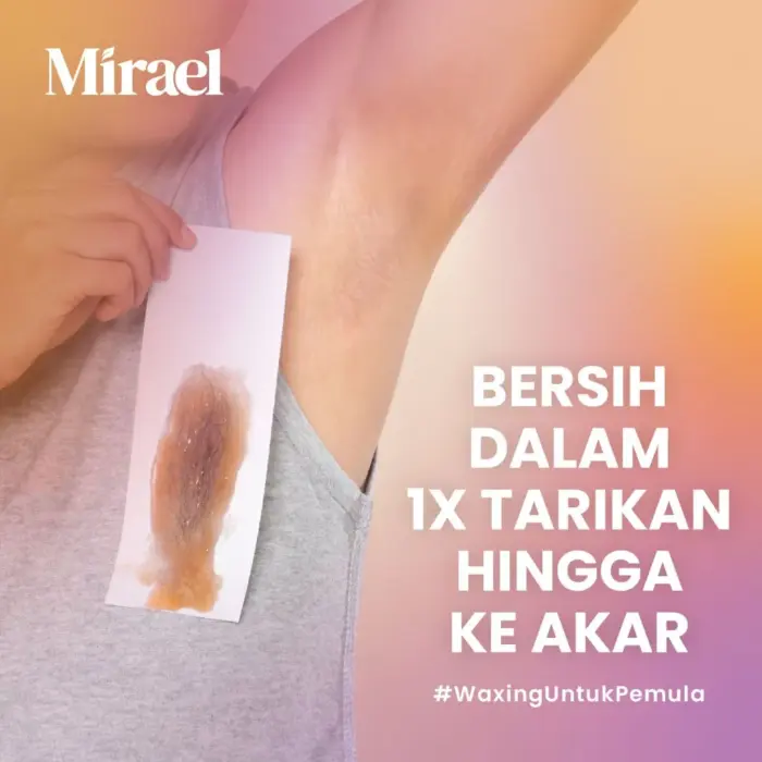 MIRAEL Sugar Waxing Kit Dengan Niacinamide Penghilang Bulu - Gambar 6