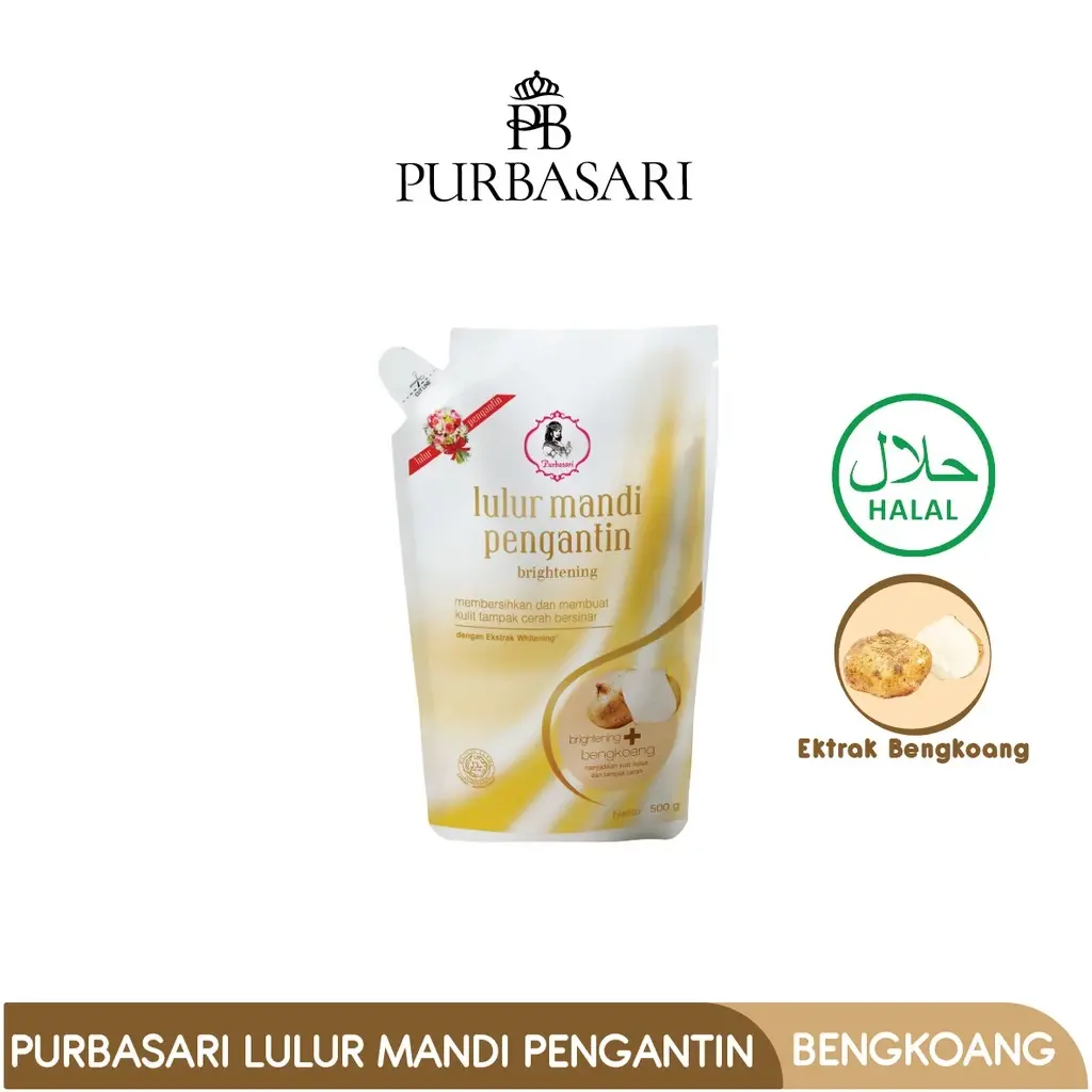 Purbasari Lulur Mandi Pengantin Purbasari Lulur Mandi Pengantin 500 gr - Gambar 1
