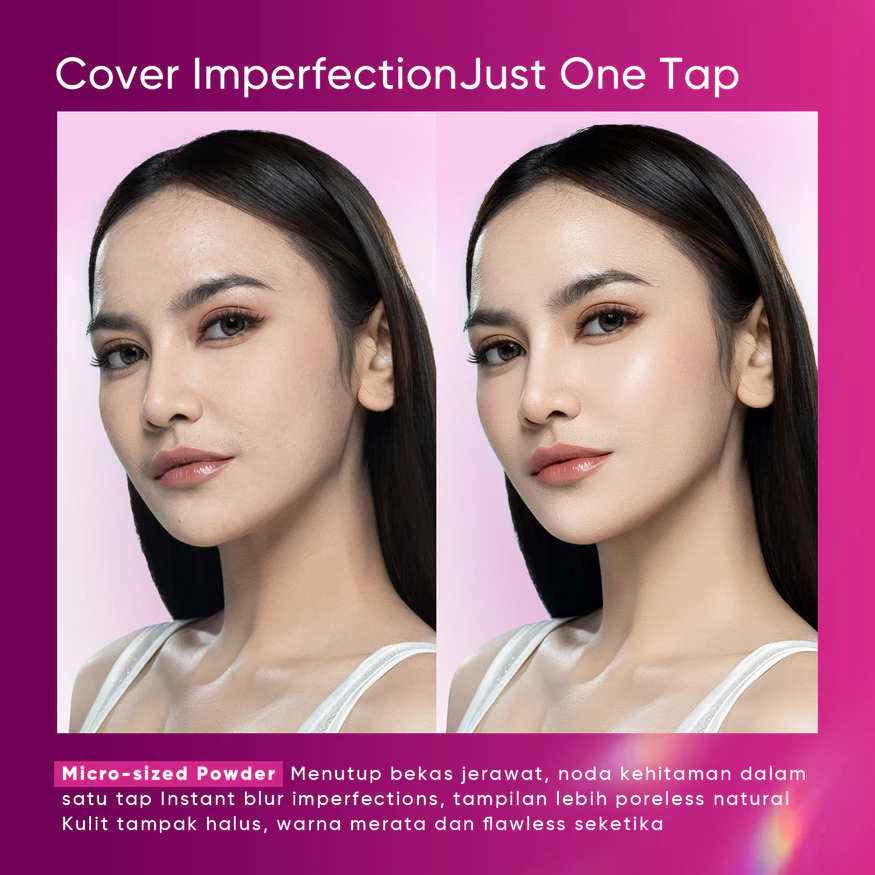 Skintific Cover Glow Perfect Pink Cushion 2 Skintific Cover Glow Perfect Pink Cushion - Gambar 3