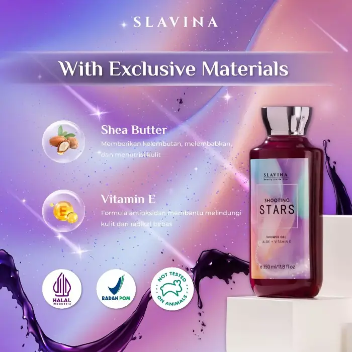 Slavina Shower Gel by Nagita Slavina - Gambar 3
