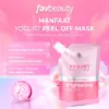 FAV Beauty Yogurt Brightening Peel Off Mask Alpha Arbutin - Gambar 3