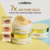 Lanbena 24K Gold Collagen Eye Patch - Penghilang Kantung Mata Lingkaran Hitam