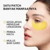 Lanbena 24K Gold Collagen Eye Patch - Penghilang Kantung Mata Lingkaran Hitam - Gambar 3