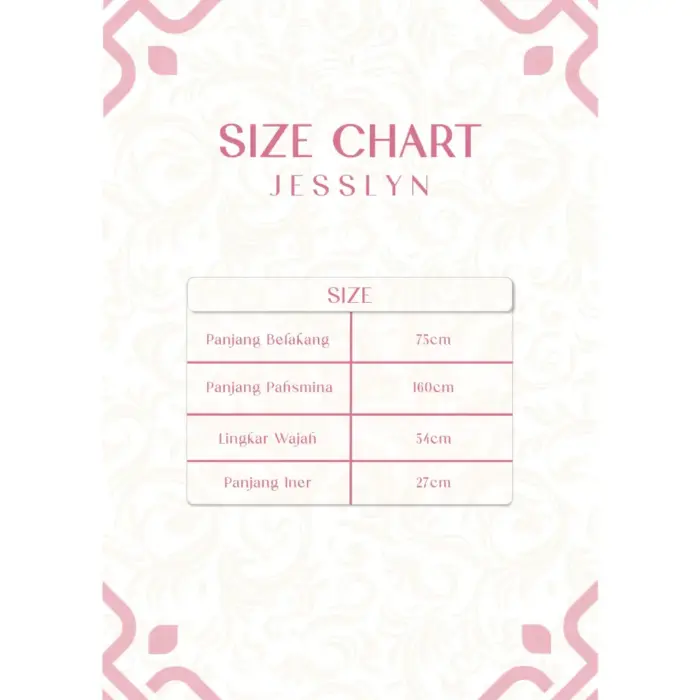 Jesslyn Pashmina Instant Curve Rayon Viscose - Meleyot & Syar'i - Gambar 7