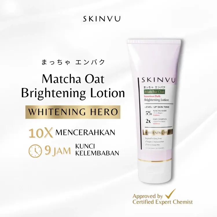 Skinvu Matcha Oat 2 Levels Body Lotion 1 Skinvu Matcha Oat 2 Levels Body Lotion - Gambar 1