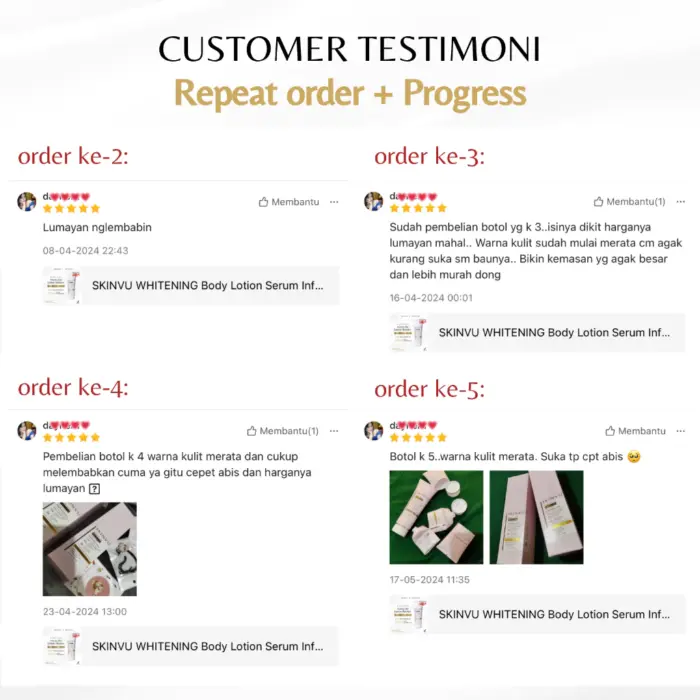 Skinvu Matcha Oat 2 Levels Body Lotion - Gambar 4