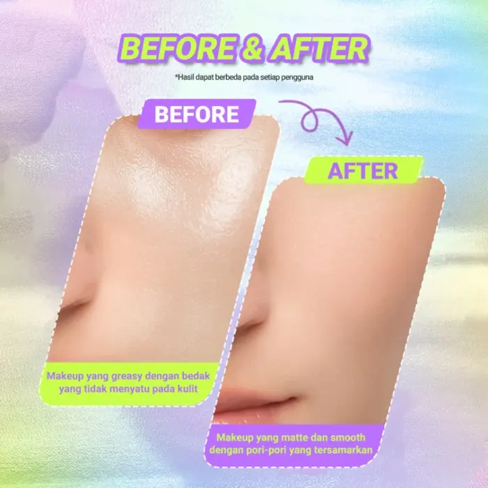 DAZZLE ME HD Invisible Powder - Bedak Tabur Penahan Minyak - Gambar 7