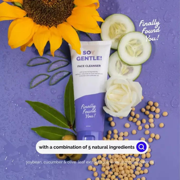 Finally Found You! Soy Gentle Face Cleanser - Gambar 4