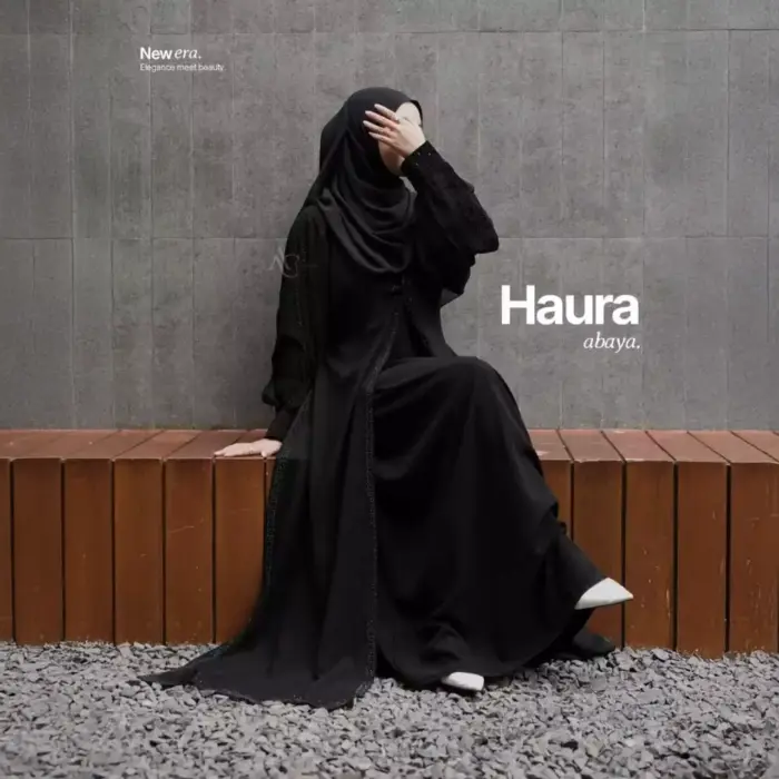 Haura Abaya Turkey - Wudhu Friendly - Gambar 4