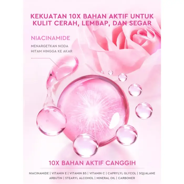 Paket Glad2Glow Retinol & Niacinamide Bright Body Serum - Gambar 7