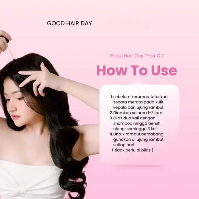 Good Hair Day Hair Oil For Hairgrowth - Gambar 3