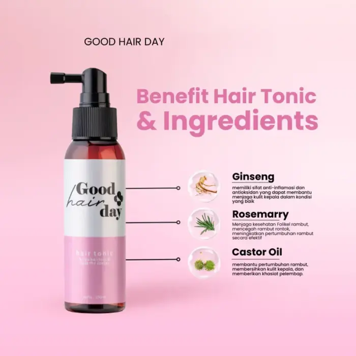 Good Hair Day Hair Tonic For Hair loss - Gambar 2