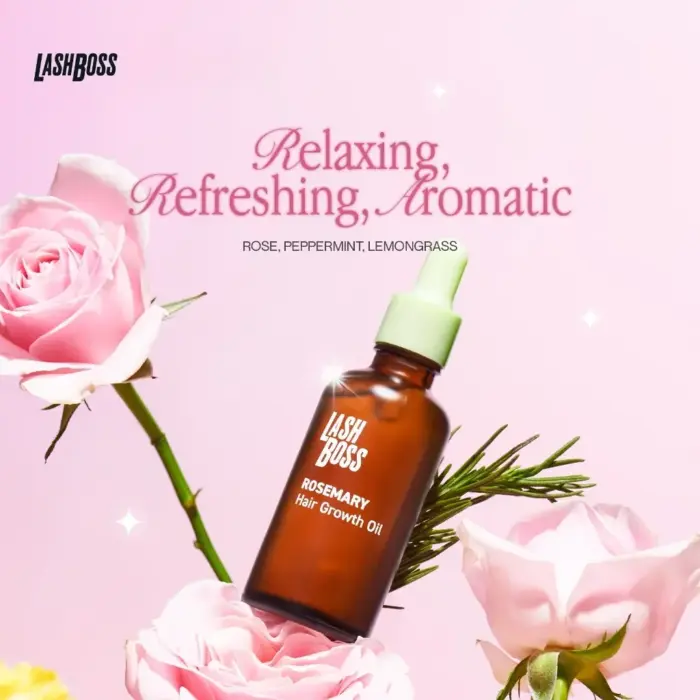 LashBoss Rosemary Hair Growth Oil - Gambar 6