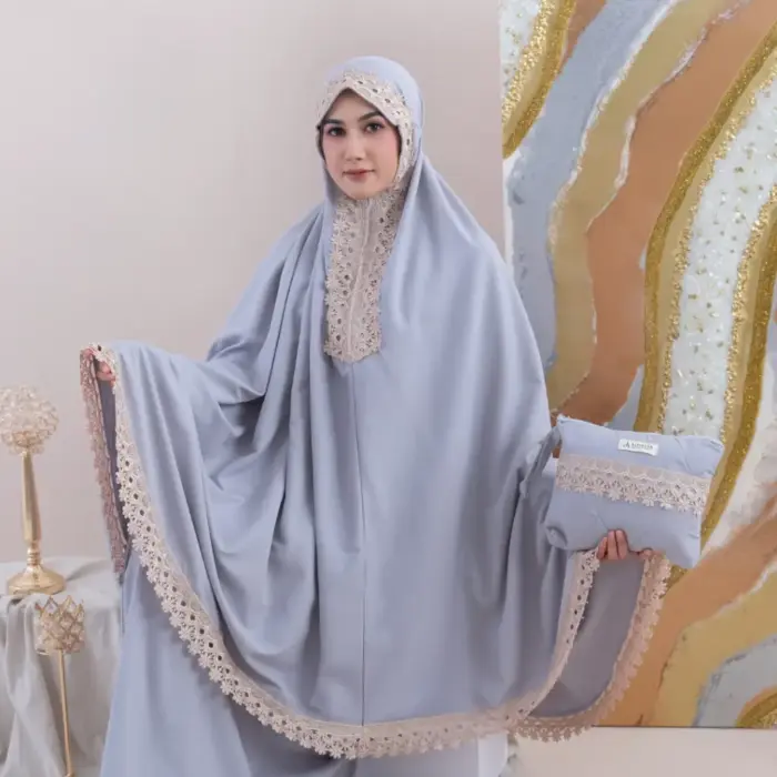 Mukena Ameena Renda Katun Premium - Gambar 10