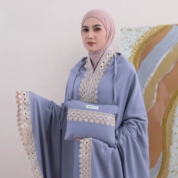Mukena Ameena Renda Katun Premium - Gambar 8