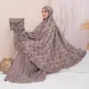 Mukena Batik Jumbo Rayon Premium - Gambar 5