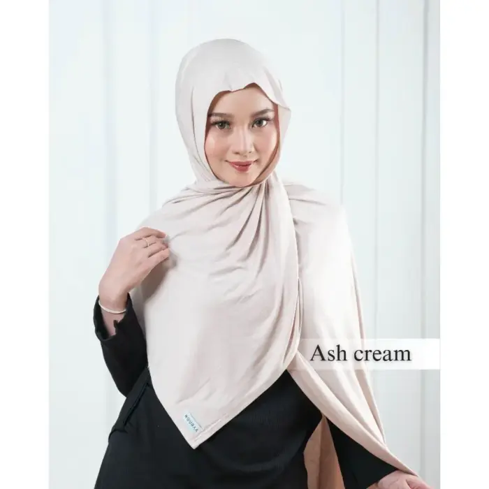 Pashmina Kaos Rayon Jasmine Airflow - Gambar 10