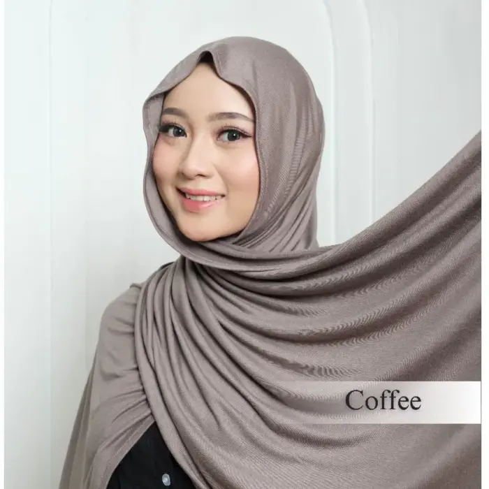 Pashmina Kaos Rayon Jasmine Airflow - Gambar 9