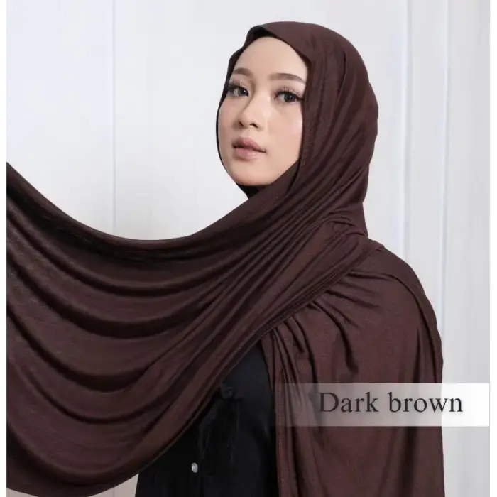Pashmina Kaos Rayon Jasmine Airflow - Gambar 14