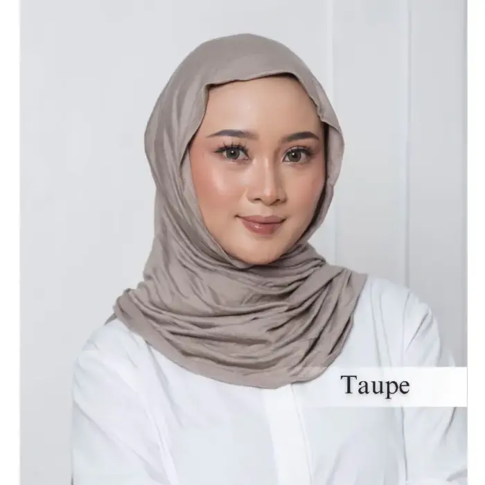 Pashmina Kaos Rayon Jasmine Airflow - Gambar 8