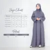 Abaya Noreen Set Hijab Torino Premium - Gambar 6