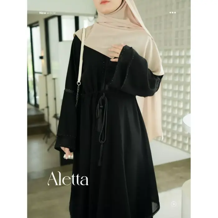 Abaya Turkey Aletta - Gambar 5