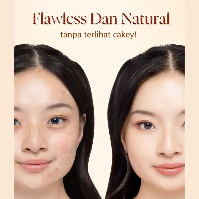 Glad2Glow Flawless Bluring Skin Tint - Gambar 6