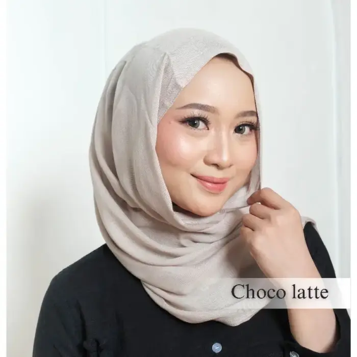 Pashmina Viscose Shawl - Gambar 9