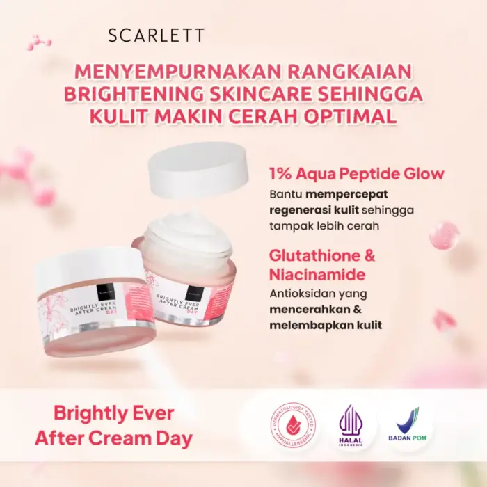 Scarlett Brightly Ever After Day Cream - Gambar 2