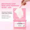 Skintiflc Niacinamide Brightening Daily Mask - Gambar 2